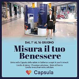 Prevenzione gratuita: arriva la "Capsula" per un check-up completo e non invasivo 