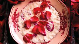 Il risotto alle rose, un piatto
che incanta con i suoi sapori