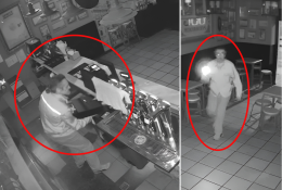 VIDEO - Un furto in un minuto: il filmato del ladro in azione nel ristorante del centro