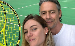Angela e Pippo verso l’altare
Ma prima l’addio al nubilato