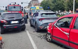 Incidente stradale fra 3 auto: 4 feriti in ospedale
