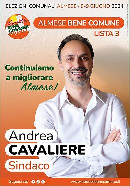Elezioni comunali ad Almese: Andrea Cavaliere è il nuovo sindaco