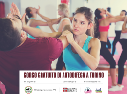Corsi gratuiti di difesa personale a Torino: al via le iscrizioni  