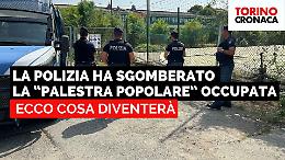 VIDEO - La polizia ha sgomberato la "palestra" occupata: ecco cosa diventerà