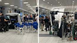 Il set di una fiction misteriosa (e un famoso attore) a Caselle. Cosa stanno girando in aeroporto?