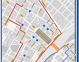 Via Po bloccata per i cantieri: la mappa delle strade chiuse