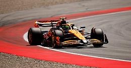 Lando Norris in Pole a Montmelò:  Ferrari lontane, Mercedes in seconda fila