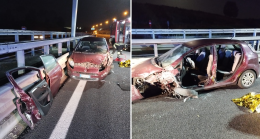Tragedia sfiorata in autostrada: Fiat Punto viaggia contromano e si schianta, una donna è grave al Cto