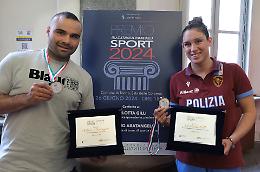 VIDEO - Campioni di sport e di vita: premiati la nuotatrice Carlotta Gilli e il pugile Stefano Abatangelo 