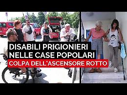 VIDEO - Disabili prigionieri alle case popolari: «Siamo agli arresti domiciliari da 11 giorni»