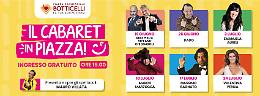 "Cabaret in piazza" a Torino: risate assicurate con grandi nomi della comicità italiana