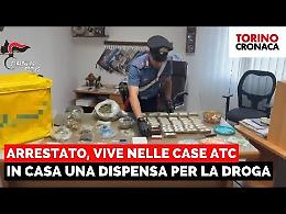 In casa aveva una dispensa per la droga, arrestato 26enne - IL VIDEO