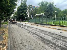 Via Romita riapre alle auto. Stop ai bus su via Plava: iniziata la riasfaltatura 