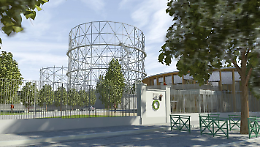 Un nuovo hub di ricerca e sviluppo, il gasometro Italgas rinasce nel 2027