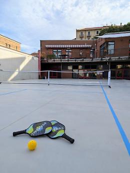 La bocciofila del Fortino inaugura i nuovi campi da pickleball