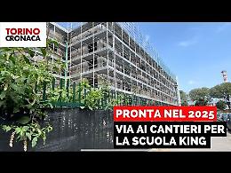 Via ai cantieri per la scuola King - riapertura nel 2025 - IL VIDEO