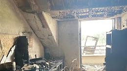 La famiglia lancia una raccolta fondi per ricostruire la casa distrutta dall'incendio