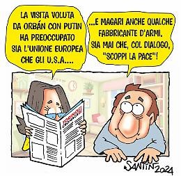 La vignetta del giorno - 7 luglio 2024