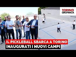 A Torino arrivano i primi campi di pickleball, sono costati 100mila euro - IL VIDEO