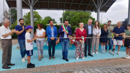 Moncalieri: inaugurata la nuova piazza D'Alleo in borgata Santa Maria
