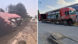 Tir si ribalta sulla provinciale. Il Comune: «Da 20 anni chiediamo l'allargamento della strada. La risposta? Solo quando morirà qualcuno»