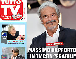 TUTTO IN TV: a ferragosto torna la grande fiction, si comincia con "Fragili"