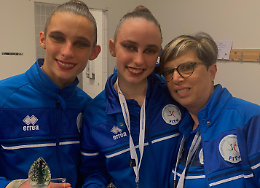 Non solo Olimpiade: le stelle del twirling Massari e Fassio brillano in Svezia ai Mondiali junior