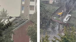 Maltempo, bufera a Torino. Mirafiori sott'acqua: scoperchiate case e una scuola, alberi abbattuti 