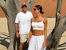 Federica Nargi super sexy in Namibia con il suo Matri