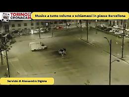 Musica a tutto volume e schiamazzi, che notti in piazza Barcellona - IL VIDEO