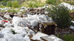 Rivarolo Canavese: discarica abusiva di eternit
