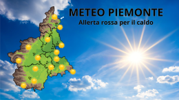 Meteo Piemonte, allerta rossa per il caldo ma estate agli sgoccioli: ecco quando scenderanno le temperature