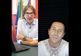 Lo sfottò di Povia al sindaco: «Credi alle fake news, così diventi Trollardo»