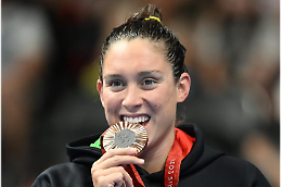 Carlotta Gilli, fantastico tris! Tre medaglie in tre giorni e di tre metalli diversi! 