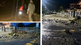 Maltempo in Piemonte, frane e esondazioni. Villar Perosa invasa da acqua e fango, crollano due ponti in Val di Susa 