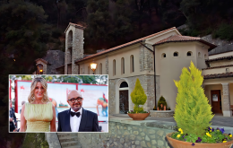 Sangiuliano prega con la moglie nel santuario e le chiede di perdonarlo