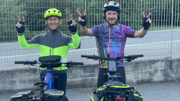 Dalla Valsusa a Salerno con la bici elettrica: l'avventura di Fulvio Micellone e Daniele Romanato