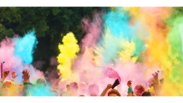 Peace Run: un'esplosione di colori a Castiglione Torinese
