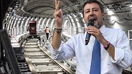 Metro 2, mancano 662 milioni di euro. Salvini frena: «Tutti i sindaci mi chiedono soldi» -IL VIDEO 