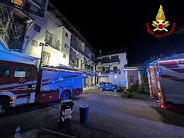 Incendio in un alloggio a Casalborgone: quattro persone salvate dai pompieri