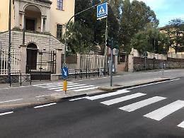 Ripristinate le strisce pedonali in viale Thovez dopo l’investimento di una studentessa
