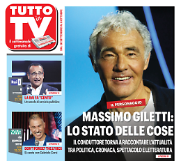 TUTTO IN TV: Tutti i programmi televisivi dal 30 settembre al 6 ottobre 