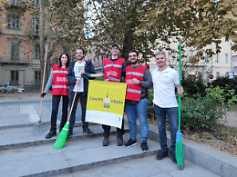 Il progetto "CuraTO è bello" ridà vita al verde di piazza Arbarello
