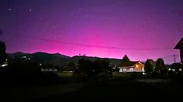 Le 10 foto più belle dell'aurora boreale in Piemonte