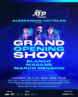 Torino si accende: grandi artisti italiani inaugurano le Nitto ATP Finals 2024