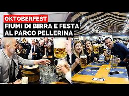 Birra, luna park e stinco di maiale: alla Pellerina è febbre Oktoberfest - IL VIDEO