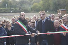 Taglio del nastro per i  nuovi orti sociali