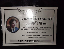 Immagini choc al Filadelfia: la contestazione a Cairo diventa a tinte macabre...