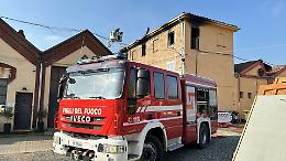 Un incendio danneggia il  tetto del Lanificio Bona