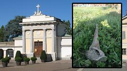 Mistero al Monumentale, spunta un osso umano in mezzo al prato: a chi appartiene?
